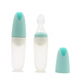 Silicone Feeding Bottles with Spoon