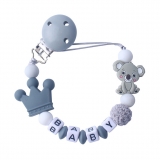 Soother holder pacifier chain