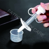 Syringe Style Transparent Baby Medicine Dispenser