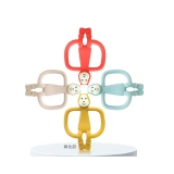 Gleamy best teething toys for babies self-soothing pain relief soft silicone teether and training toys for newborn infants